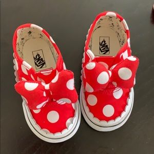 Disney Minnie Mouse Vans Toddler 5 + bonus gift